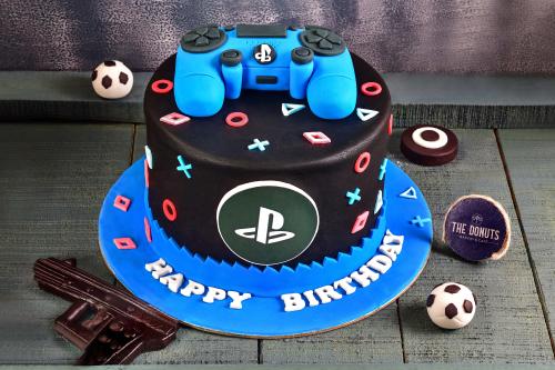 Play station Theme Cake